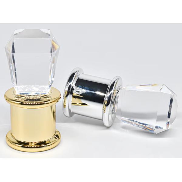 Золотые кристаллические капсулы для парфюмерии Косметические капсулы для упаковки парфюмерных бутылок