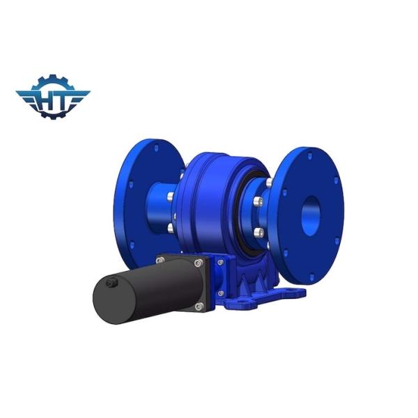 High Performance IP66 Enclosed House Small Slew Drive Gearbox For PV Solar Mounting System
