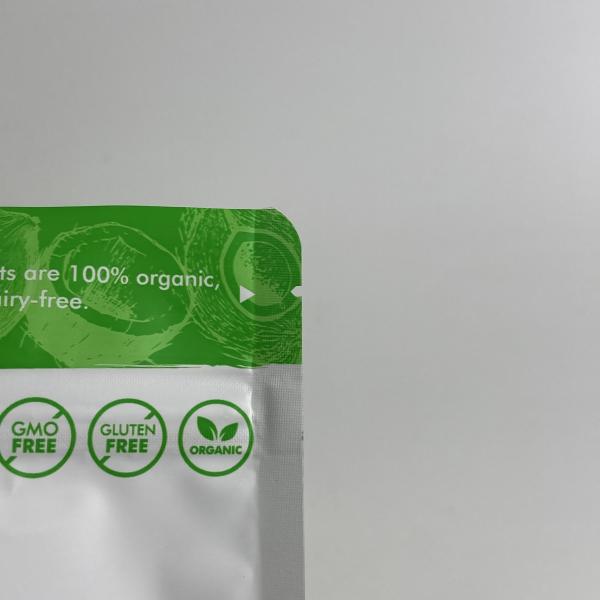 Custom Printed Food Grade Resealable Aluminum Foil Bags Stand Up Zipper Bags for Protein Powder