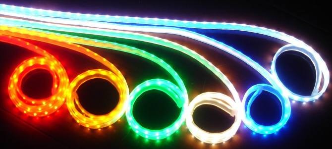 Flexible RGB LED Strip Lights