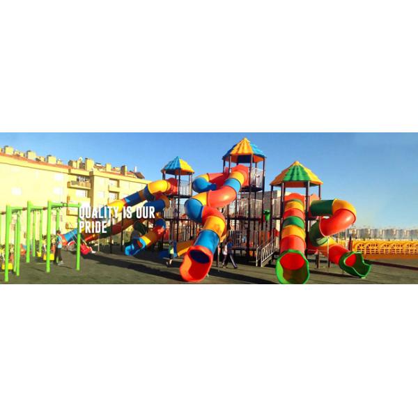 Car Style Kids Outdoor Playground Equipment , Plastic Outdoor Play Equipment TQ - QC1151