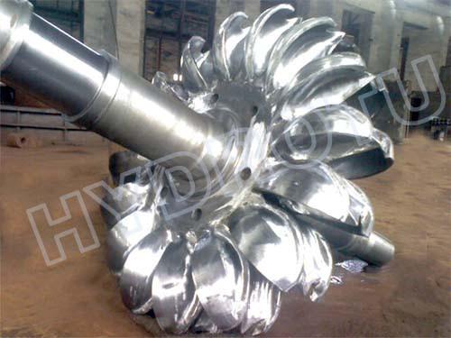 Hidro corredor de aço inoxidável da turbina de Pelton para a estação das energias hidráulicas da cabeça do ponto alto