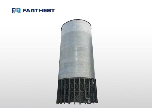 Silos de aço galvanizados ondulados 50t 18000 Ton For Grain Storage