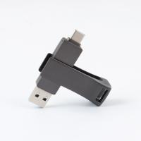 Formas de metal Otg Tipo C Pendrive Usb 3.0 Velocidade rápida compatível com os padrões da UE e dos EUA