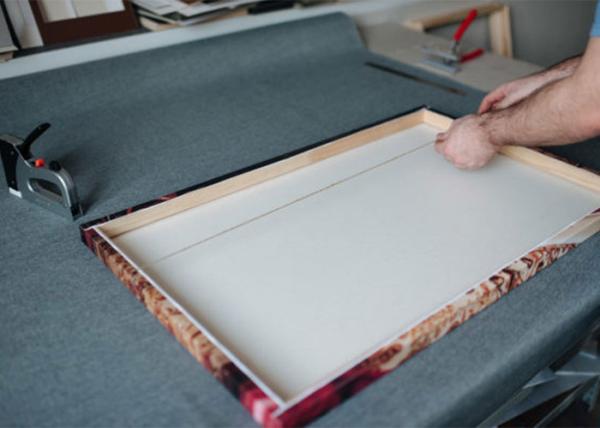 Lona do algodão do Inkjet de um grande formato de 60 polegadas para a tinta solvente de Eco