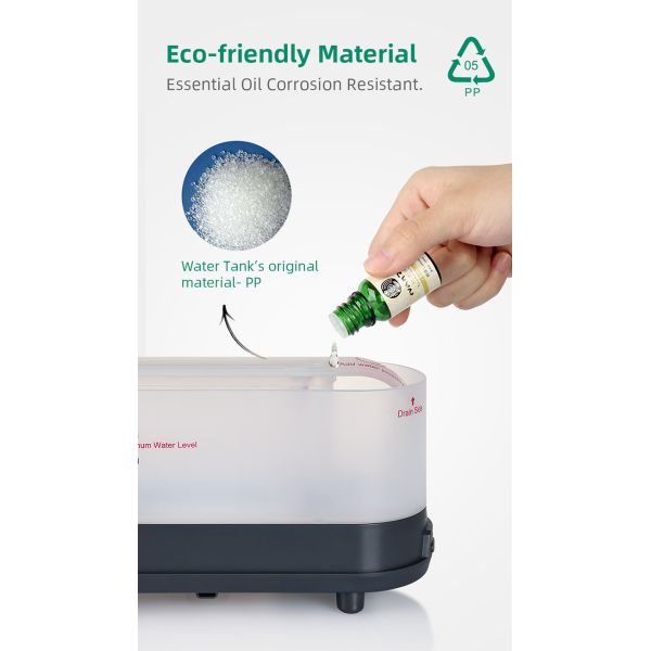 Hot Sale 240ml Ultrasonic Remote Control Household Essential Oil Diffuser with 3D Flame Light Fire Flame Effect Aroma Diffuser