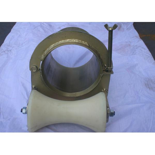 Lockable Nylon Cable Pulley For Arbitrary Angle Protecting Cable In Tube Entrance