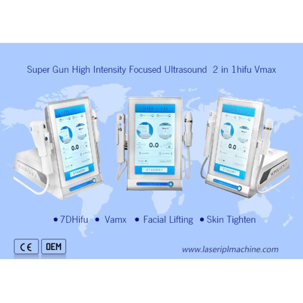 морщинка подниматься стороны ультразвука оборудования 7d Hifu портативная анти-