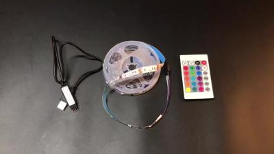 5V USB 2835 Flexible Diode Tape Lamp BackLight For Desk Screen TV Background Decoration Remote Control 5m RGB LED Light Strip
