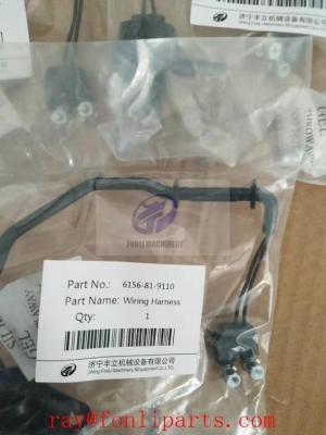 High quality komatsu excavator pc400-7 pc400-8 6D125 engine injector wiring harness 6156-81-9110