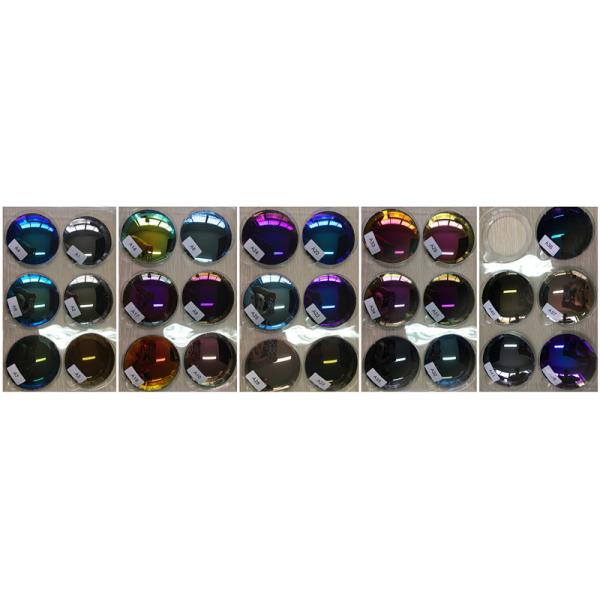 UV Protection Polarized Eyeglass Lenses CR39 1.499 Mirror / Revo Coating