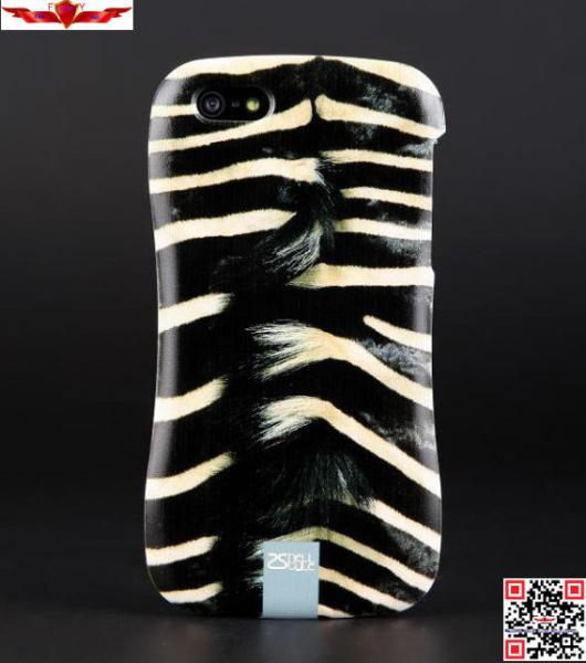New 3D Printing Animal Skin Zinc Alloy Bumper With PC Back Cover Cases For Iphone 5 5S