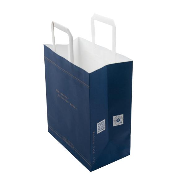 Handle Gift Bag with Printed Logo for Clothing Store Packaging and Shopping Paper Bags
