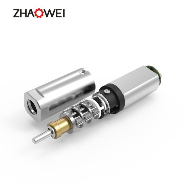 Micro Planetary Metal Gearbox 8mm Stepper Brush DC Gear Motor 425RPM 400gf.Cm MD008008-28