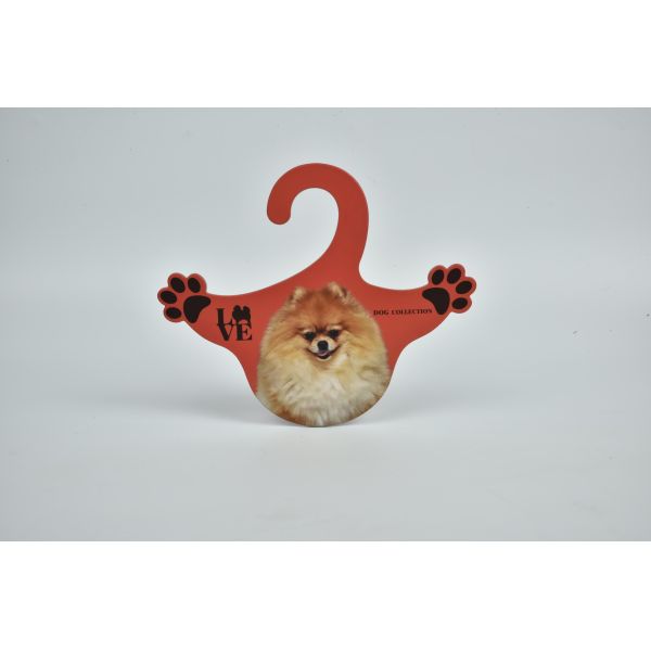 Portable Space Saving Paper Clothes Hanger Modern Style For Pet And Clothing Store