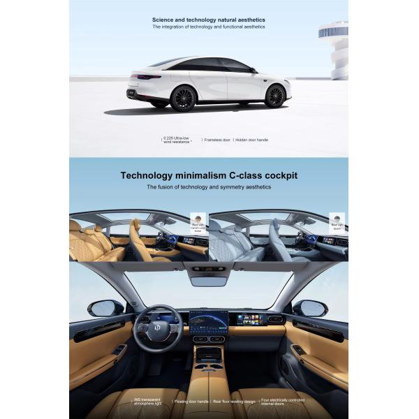 316Km Extended Range Leapmotor C01 2024 Long Range Electric Cars 4-door 5-seat Hatchback