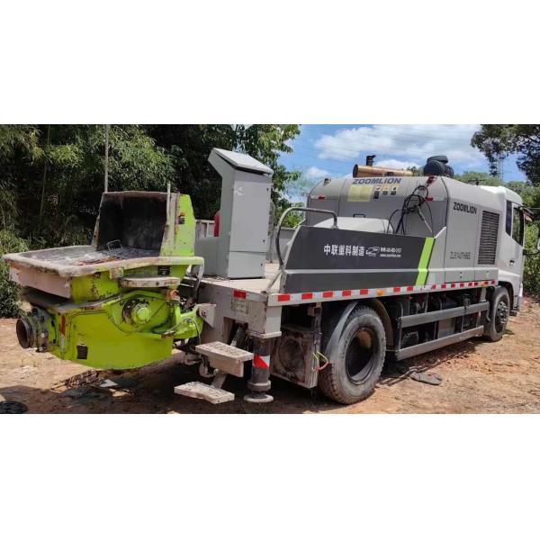 ZOOMLION Hydraulic Diesel Stationary Trailer Mounted Concrete Line Pump For Sale