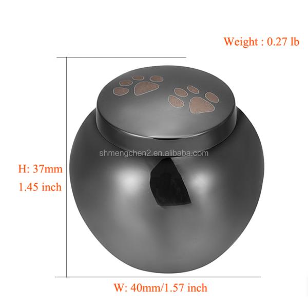 6 Colors Mini Keepsake Urn Cremation Jewelry For Human Ashes Stainless Steel Memorial Jewellery Pet Ashes Funeral Casket