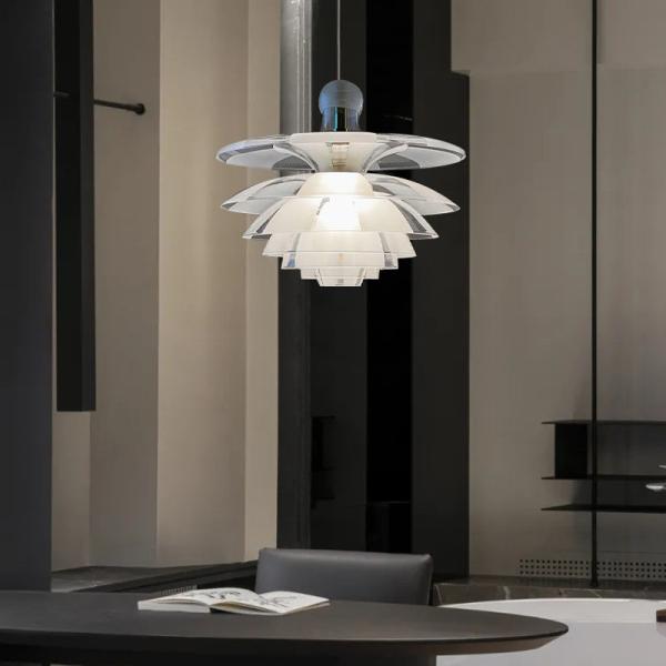 Denmark Designer Glass Pine Cones Pendant Light Modern Acrylic Hanging Lamps(WH-GP-179)
