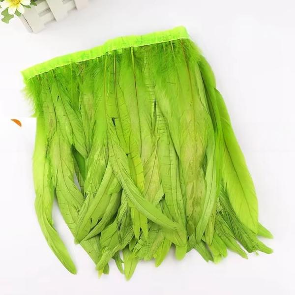 Carnival costumes rooster coque feather fringe trimming