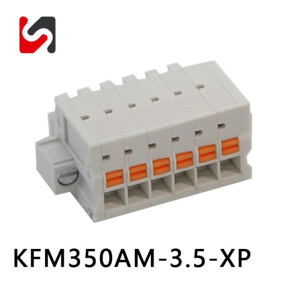 SHANYE BRAND KFM350AM-3.5 300V Newest 3.5mm phoenix pluggable terminal blocks male female hot sale