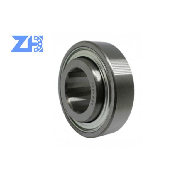 25.425x62x24mm Hex Bore Insert Ball Bearing 206KRR6 Agricultural Bearing