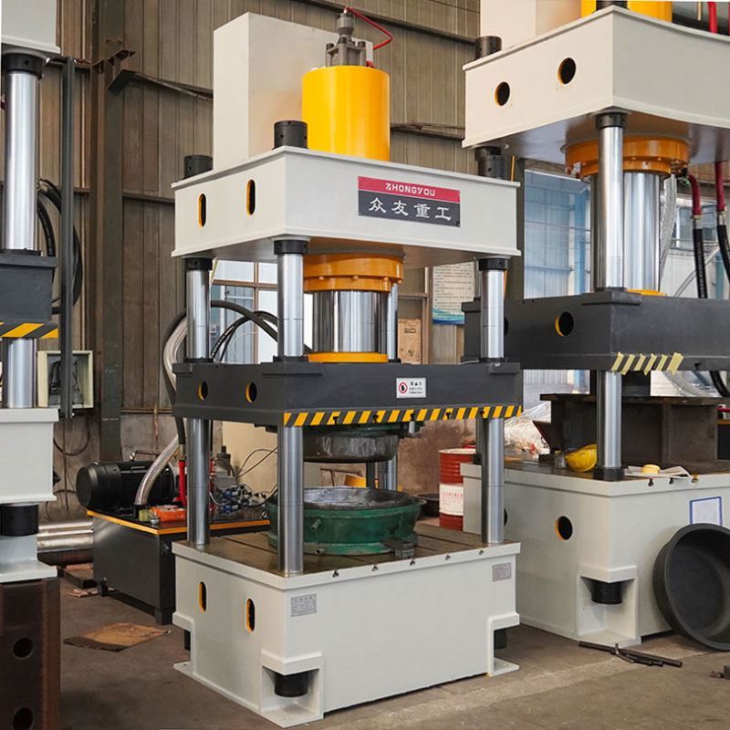 315 Ton Four-column Three-beam Hydraulic Press  YQ32  PP PE PVC Plastic Basin Moulding Machine