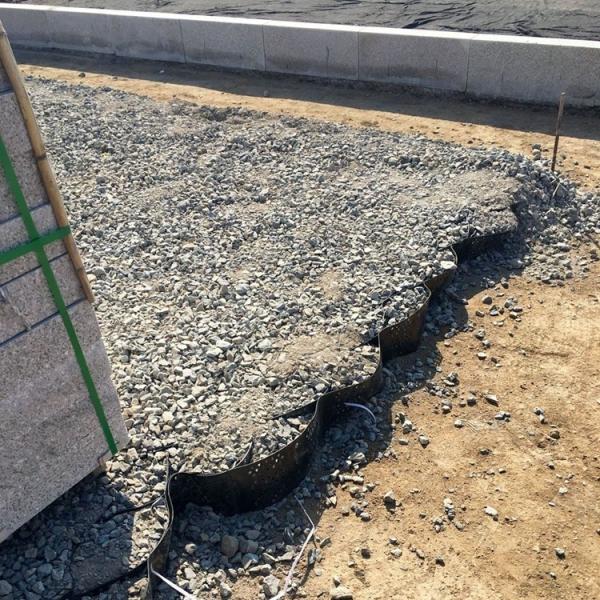 Grelha de pista de grava de geocélula de plástico certificada pela SGS para melhor desempenho e segurança