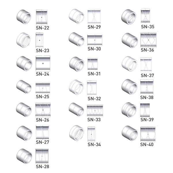 20CrMo GCr15 Линейные подшипники рукава мини-копальщики Буши высокой прочности