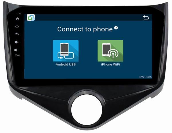 Ouchuangbo car dvd android 8.1 for Chery Fulwin 2 2013 Support original car steering wheel control Built-in WIFI receive