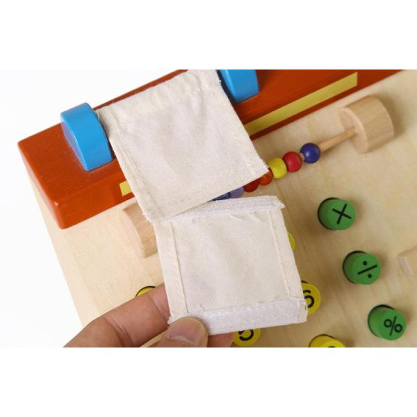 Кассовый аппарат симуляции детей деревянный претендует игрушки игры