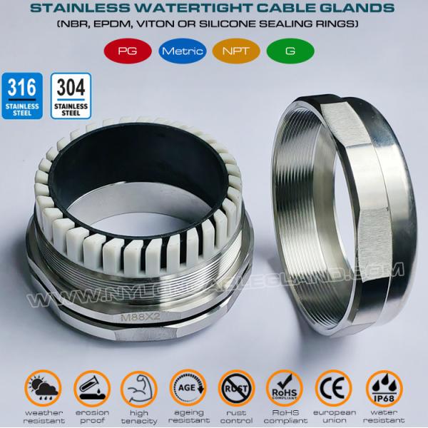 304 Stainless Steel Waterproof Cable Gland