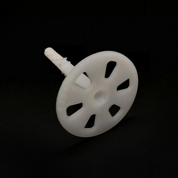 White Corrosion Resistant Plastic Insulation Anchor For Insulation 8*105mm 8*115mm
