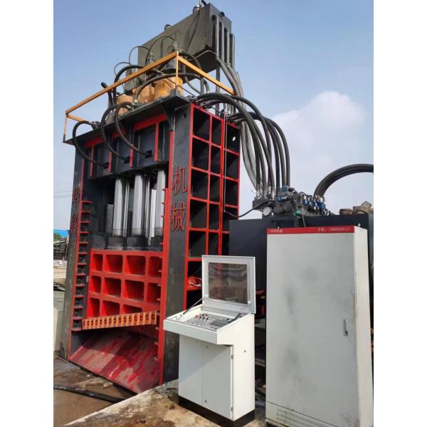 800 tonnes Puissance 1600mm lame Q91-800 déchets métalliques hydrauliques ciseaux à grille ciseaux métalliques verticaux