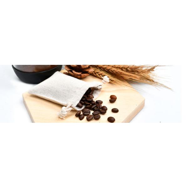 Organic Cotton Reusable Produce Bags, Biodegradable Eco-Friendly Bulk Bin Bags for Food - Small 5x7 - Sachet Bags, Fruit