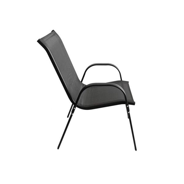 Portable Textilene Stacking Garden Chairs For Outdoor And Indoor