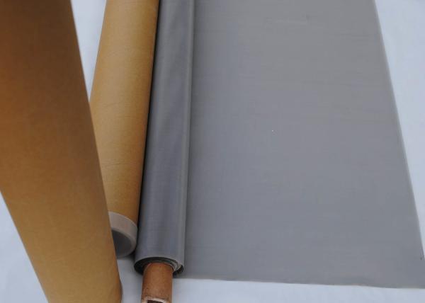 High Flexibility Stainless Steel Screen Printing Mesh / Stainless Steel Mesh Cloth