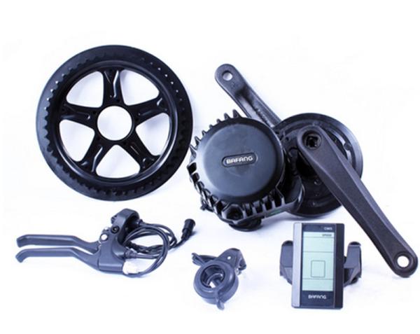 Bafang Mid Drive Motor Electric Bike Kit With Lithium Battery 48V 1000W