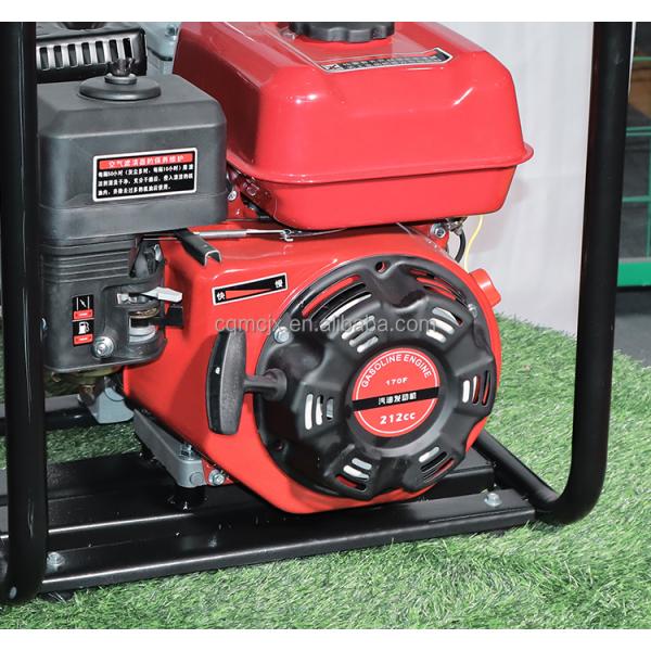 Max Head 80m High Pressure 2 Inch Single Cylinder 4 Stroke Air Cooled Petrol Fire Pump