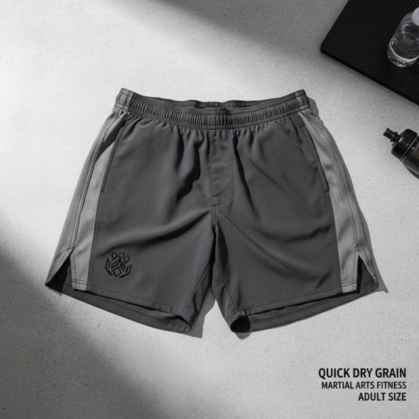 Quick Dry Grappling Shorts Adult Martial Arts Training Running Fitness Wear
