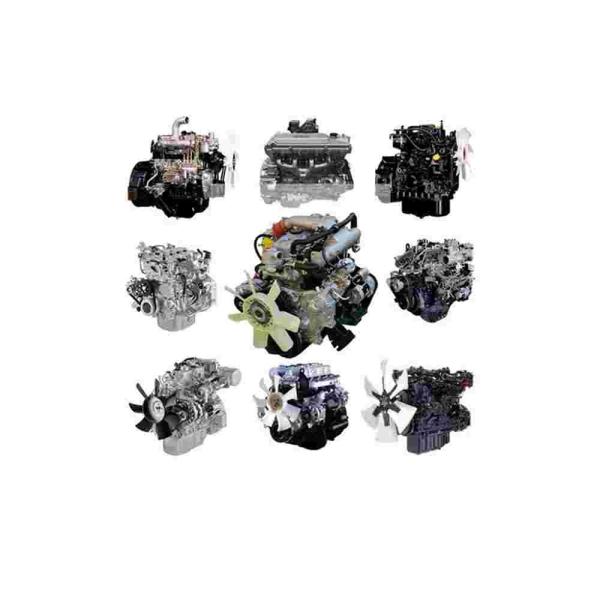 Japanese used diesel truck engine assy Truck Spare parts for 4he1 engine