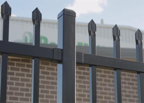 steel cheap metal wrought iron fence panels used