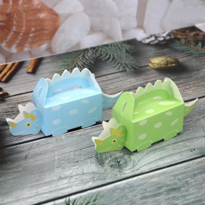 Glossy Lamination Dinosaur Candy Boxes For Baby Shower Chocolate