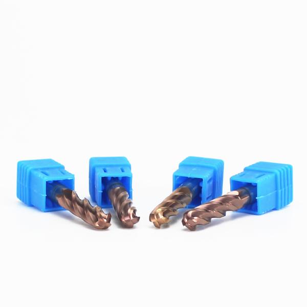 CNC Solid Carbide Square Ball Nose Milling Cutters Rough End Mill Nano Coating Stainless Steel Cutting Tools-ODM OEM Customized