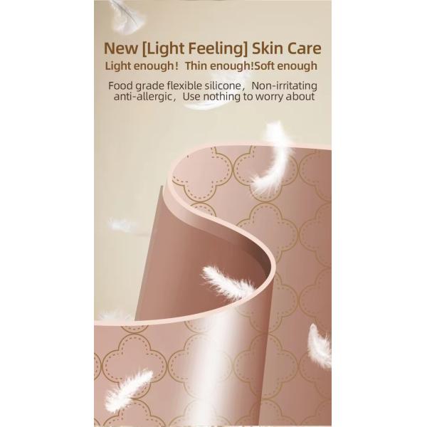 Mascarilla facial de luz LED roja eléctrica para el hogar, silicona, 7 colores, fototerapia LED