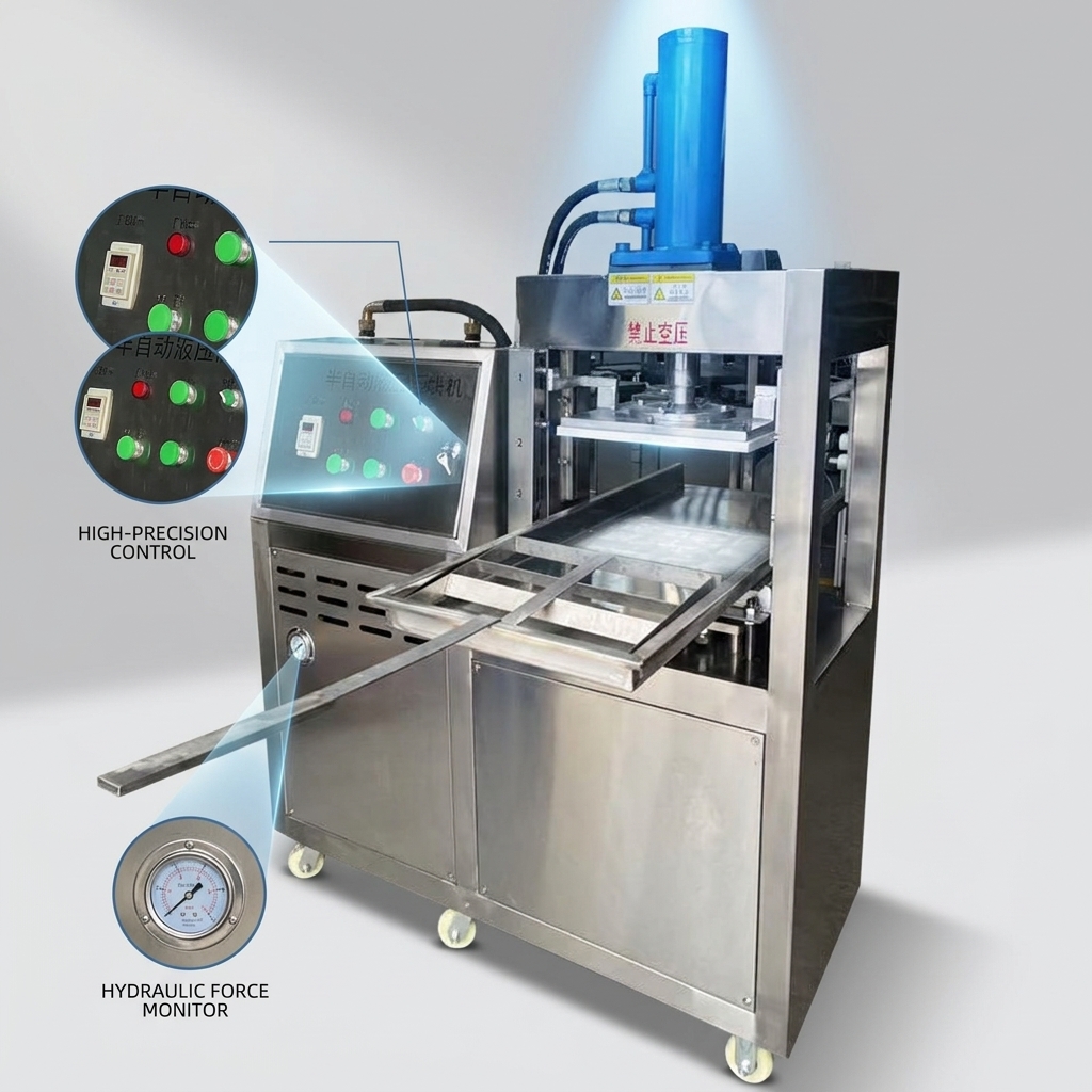 Camel Milk Tablet Making Hydraulic Press Machine 35 Ton Semi-Automatic