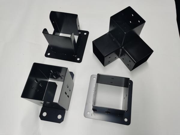 Metal Wood Fence Post Base Brackets 4x4 Anchor Base for High-Performing Super Markets