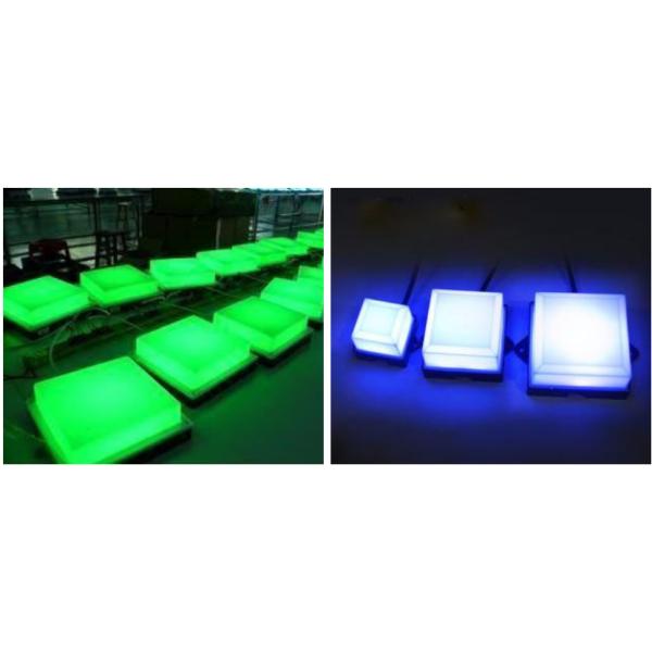 Пиксел 100mm приведенный Rgb квадрата 50mm 80mm привел свет отделки стен управлением пиксела для на открытом воздухе