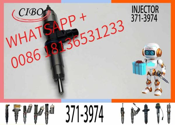 Injetor de combustível do motor diesel 371-3974 para a máquina escavadora Spare Parts do motor E320D2 E329D2 de  C7.1
