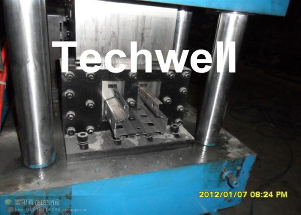 Rolo ereto da cremalheira de 16 estações que forma a máquina com Decoiler hidráulico TW-RACK